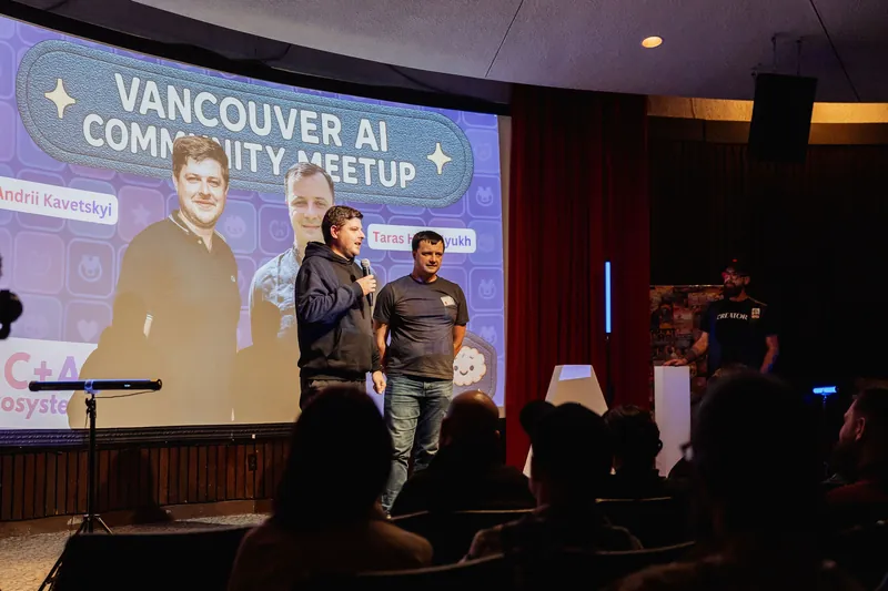 Vancouver AI Meetup - October 2025 — photo by Michelle Diamond