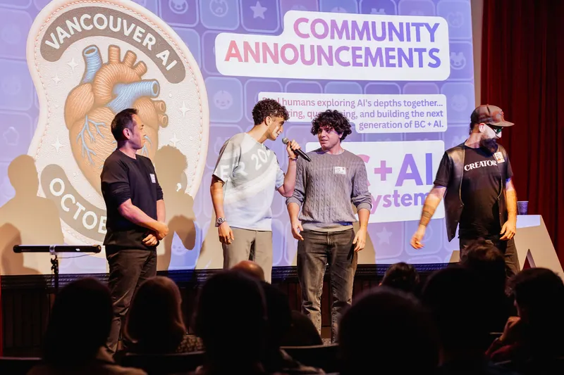 Vancouver AI Meetup - October 2025 — photo by Michelle Diamond