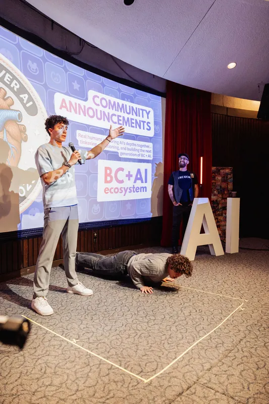 Vancouver AI Meetup - October 2025 — photo by Michelle Diamond