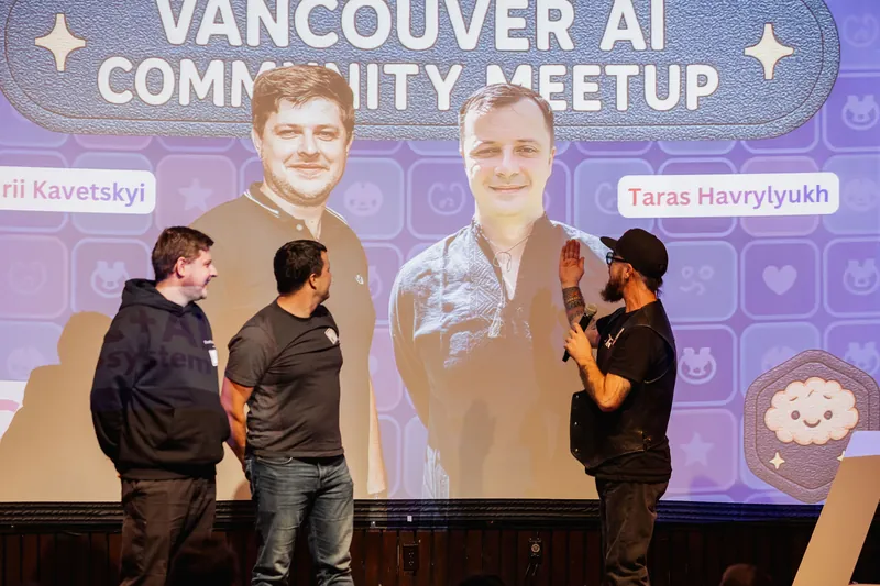 Vancouver AI Meetup - October 2025 — photo by Michelle Diamond