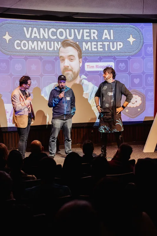 Vancouver AI Meetup - October 2025 — photo by Michelle Diamond