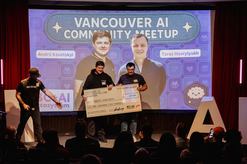 Vancouver AI Meetup - October 2025 — photo by Michelle Diamond