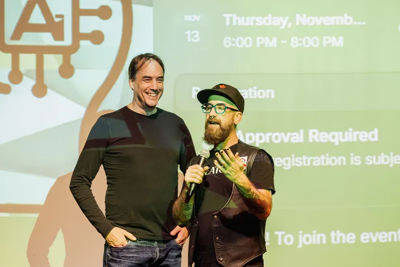 Vancouver AI Meetup - October 2025 — photo by Michelle Diamond