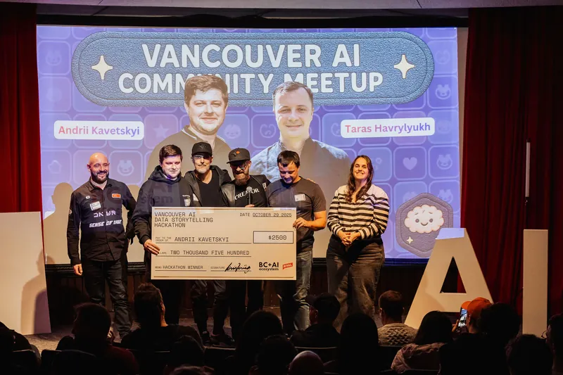 Vancouver AI Meetup - October 2025 — photo by Michelle Diamond