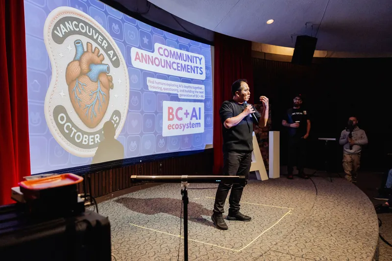 Vancouver AI Meetup - October 2025 — photo by Michelle Diamond