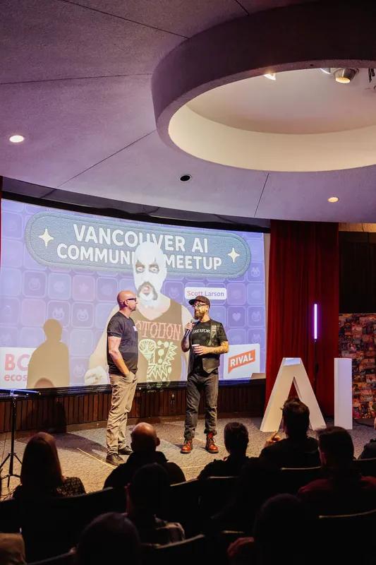 Vancouver AI Meetup - October 2025 — photo by Michelle Diamond