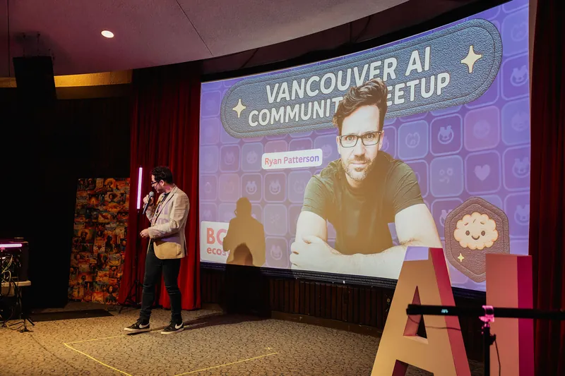 Vancouver AI Meetup - October 2025 — photo by Michelle Diamond