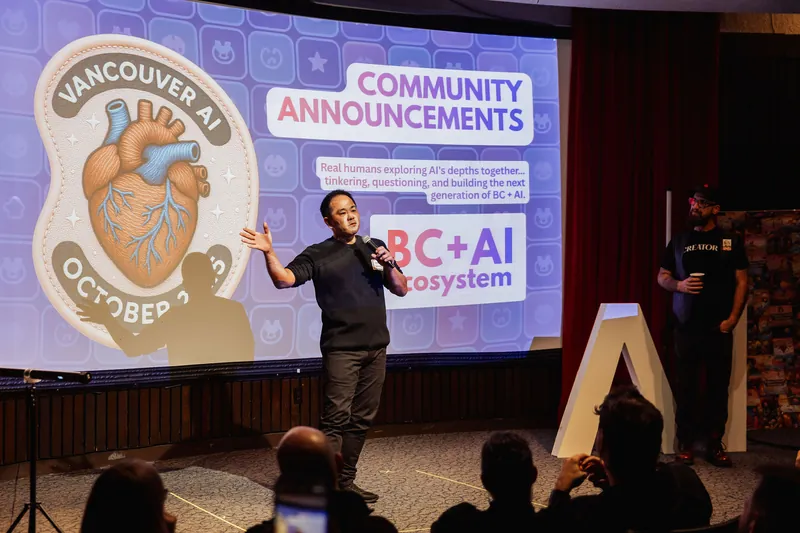Vancouver AI Meetup - October 2025 — photo by Michelle Diamond
