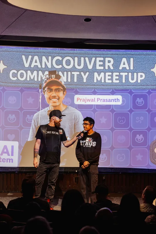 Vancouver AI Meetup - October 2025 — photo by Michelle Diamond
