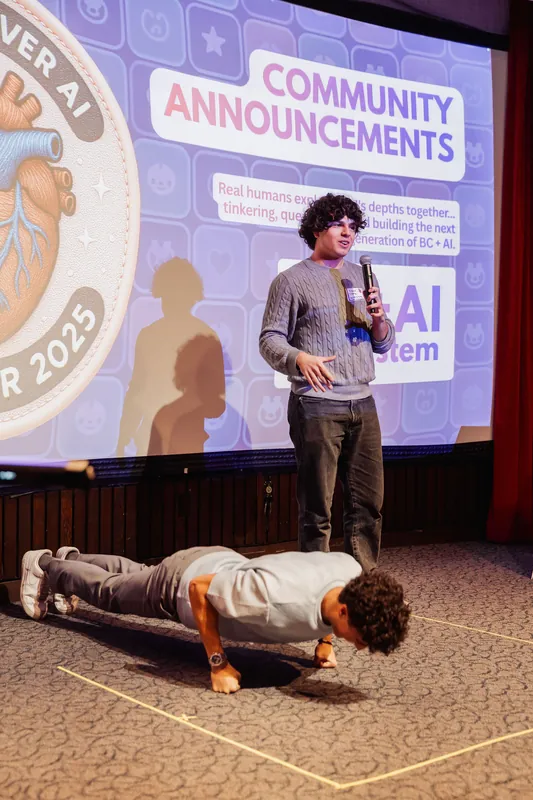 Vancouver AI Meetup - October 2025 — photo by Michelle Diamond