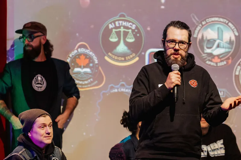 Vancouver AI Meetup - November 2025 — photo by Michelle Diamond