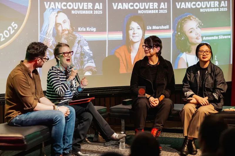 Vancouver AI Meetup - November 2025 — photo by Michelle Diamond