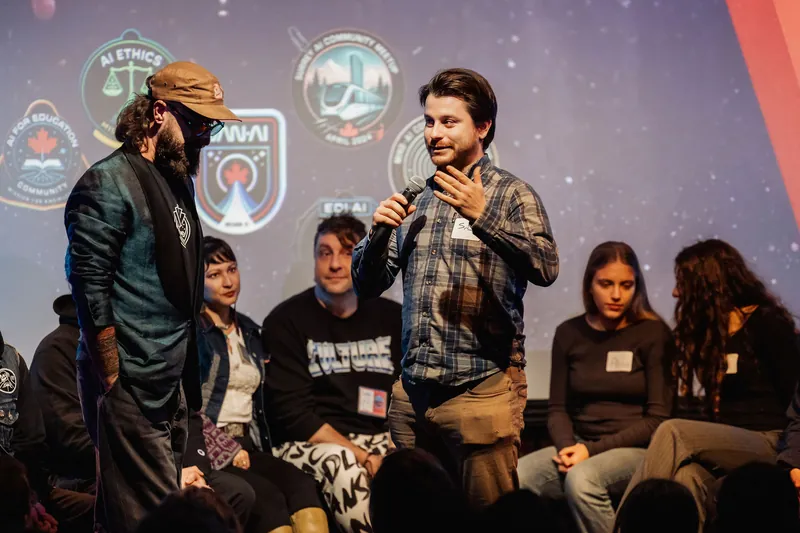 Vancouver AI Meetup - November 2025 — photo by Michelle Diamond