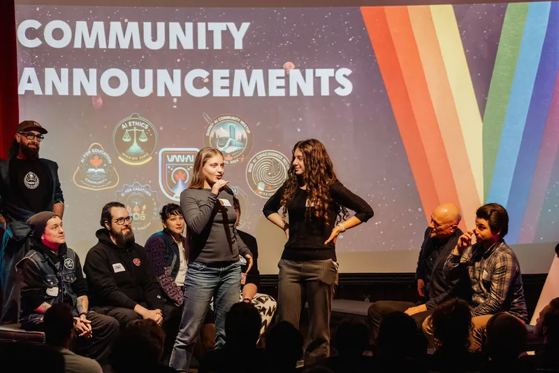 Vancouver AI Meetup - November 2025 — photo by Michelle Diamond