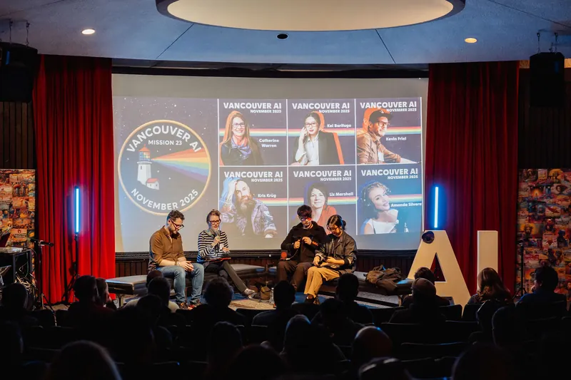 Vancouver AI Meetup - November 2025 — photo by Michelle Diamond