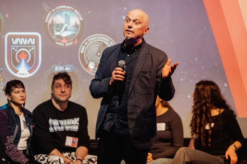 Vancouver AI Meetup - November 2025 — photo by Michelle Diamond