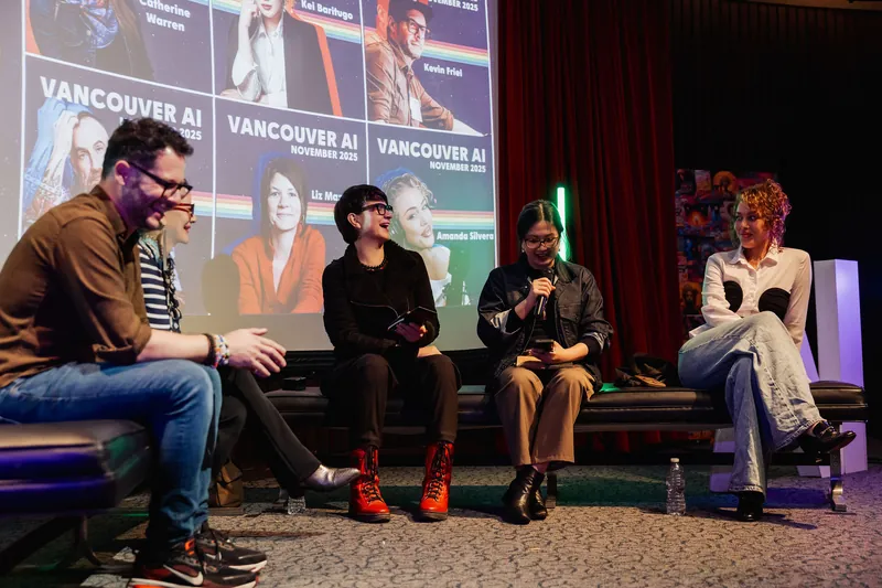 Vancouver AI Meetup - November 2025 — photo by Michelle Diamond
