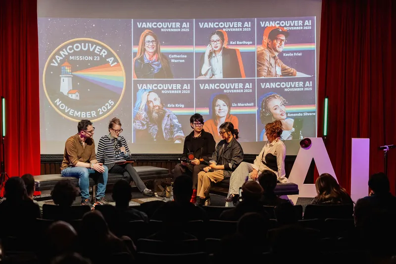Vancouver AI Meetup - November 2025 — photo by Michelle Diamond