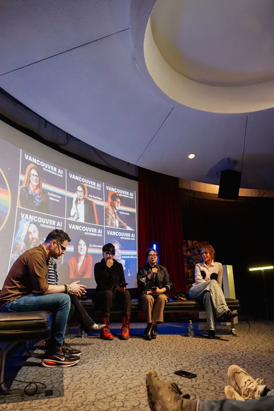 Vancouver AI Meetup - November 2025 — photo by Michelle Diamond