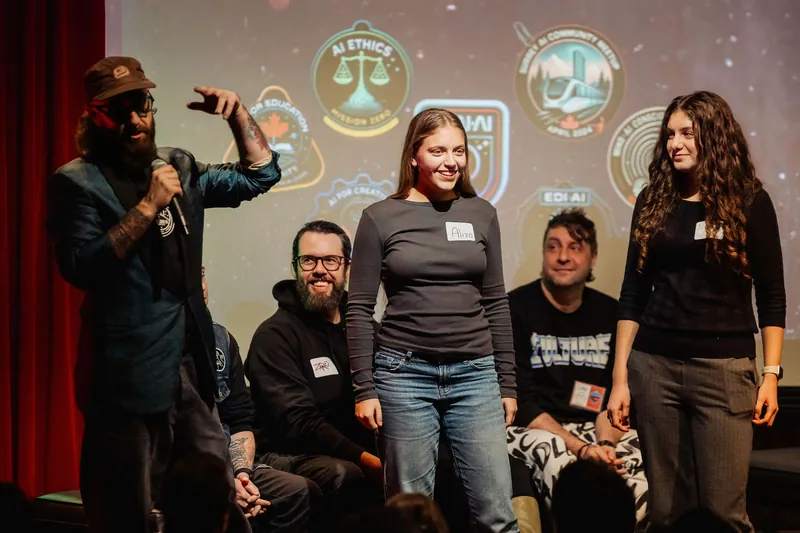 Vancouver AI Meetup - November 2025 — photo by Michelle Diamond