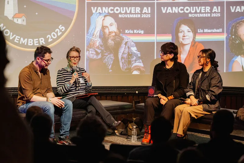 Vancouver AI Meetup - November 2025 — photo by Michelle Diamond
