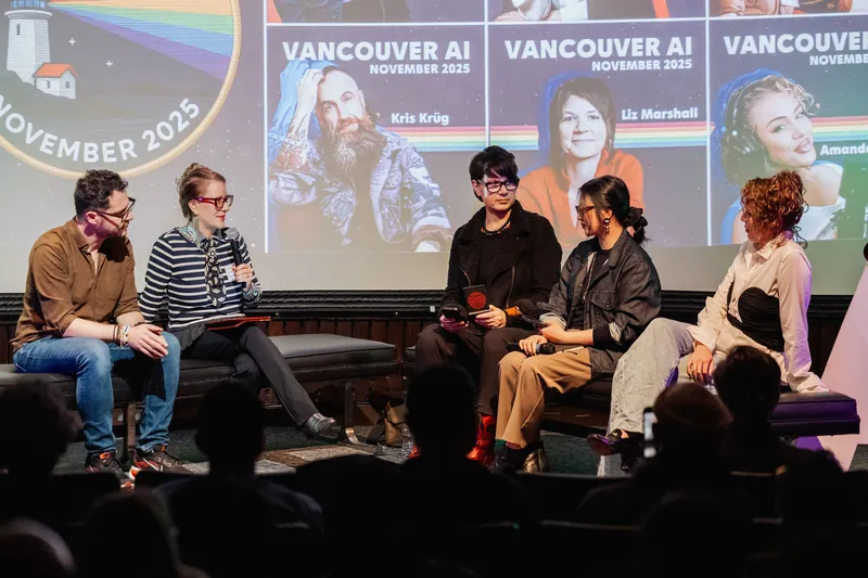 Vancouver AI Meetup - November 2025 — photo by Michelle Diamond