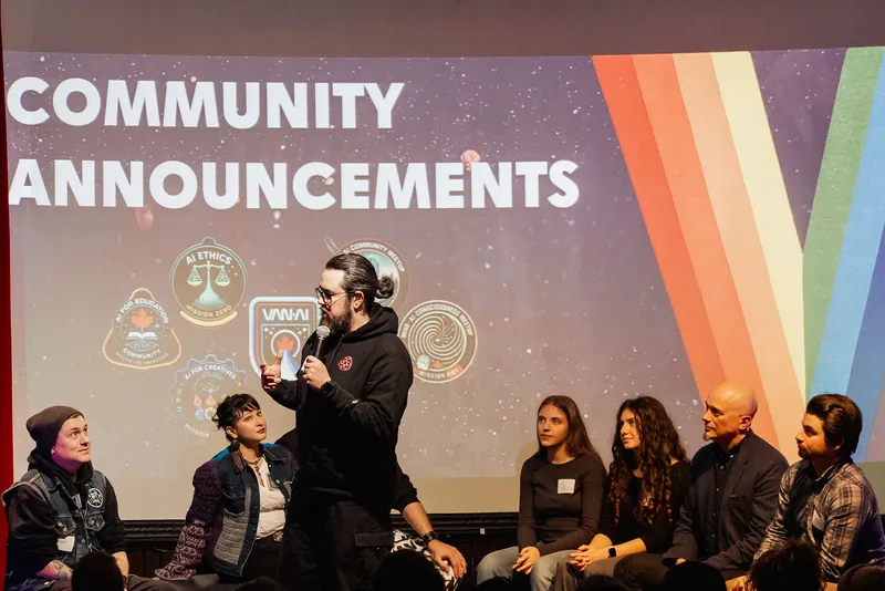 Vancouver AI Meetup - November 2025 — photo by Michelle Diamond