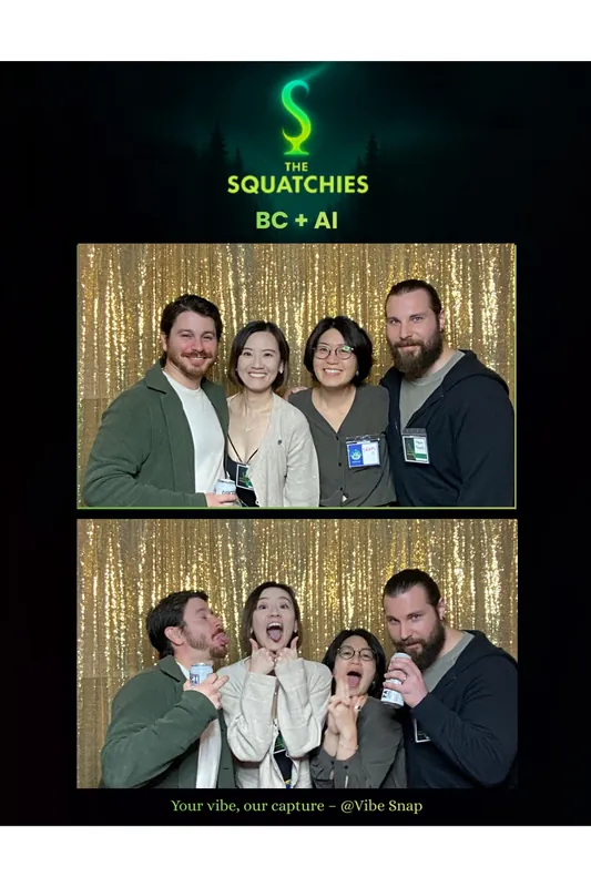 Vancouver AI Meetup & The Squatchie Awards — December 2025 — photo by Various photographers