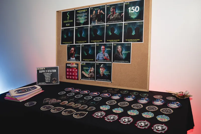 Vancouver AI Meetup & The Squatchie Awards — December 2025 — photo by Various photographers