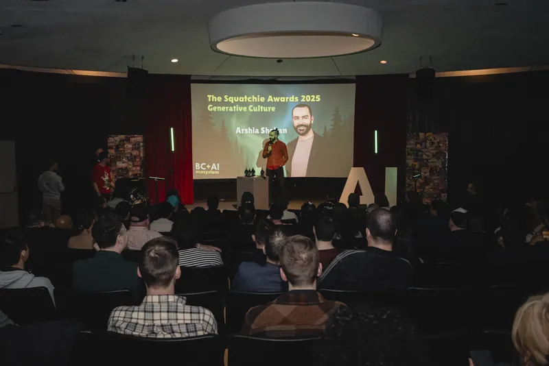Vancouver AI Meetup & The Squatchie Awards — December 2025 — photo by Various photographers