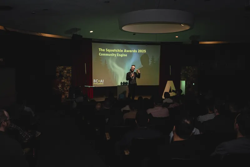 Vancouver AI Meetup & The Squatchie Awards — December 2025 — photo by Various photographers