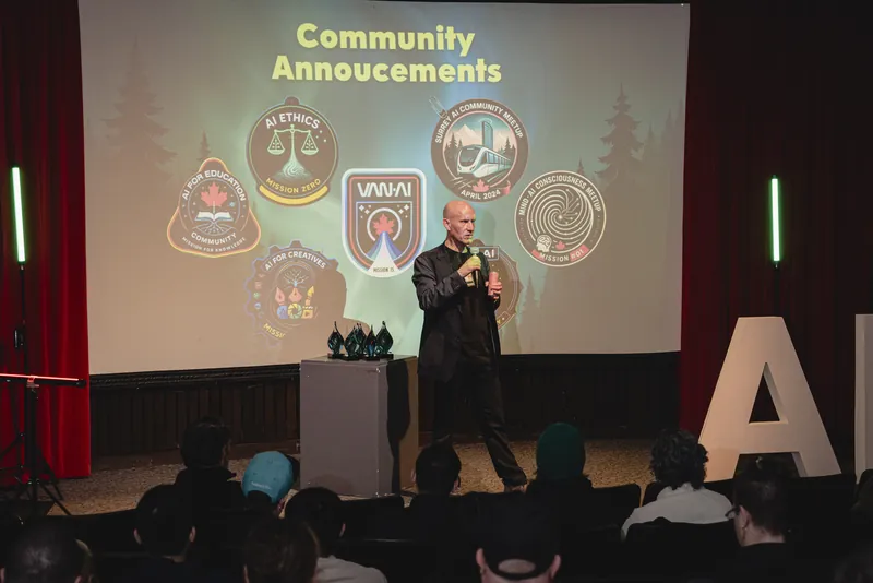 Vancouver AI Meetup & The Squatchie Awards — December 2025 — photo by Various photographers