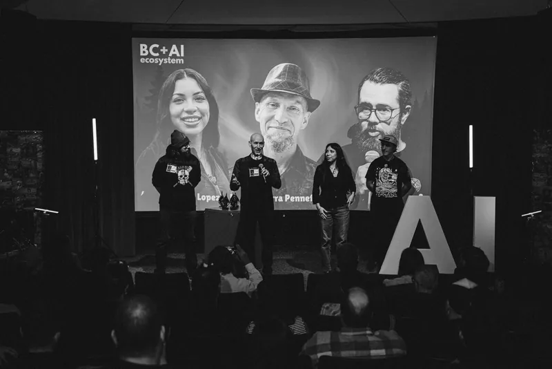 Vancouver AI Meetup & The Squatchie Awards — December 2025 — photo by Various photographers