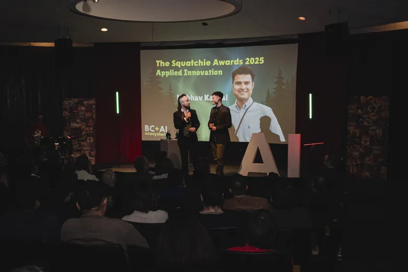 Vancouver AI Meetup & The Squatchie Awards — December 2025 — photo by Various photographers