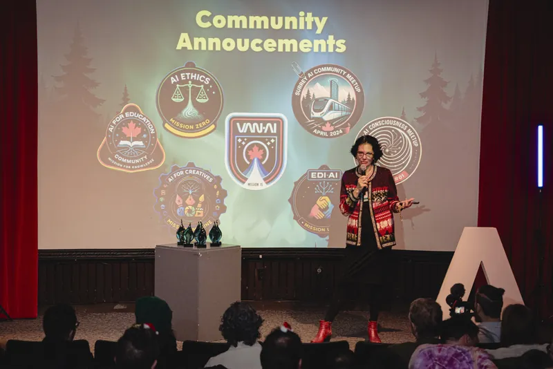 Vancouver AI Meetup & The Squatchie Awards — December 2025 — photo by Various photographers