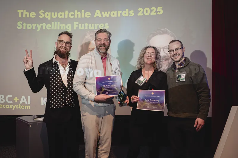 Vancouver AI Meetup & The Squatchie Awards — December 2025 — photo by Various photographers
