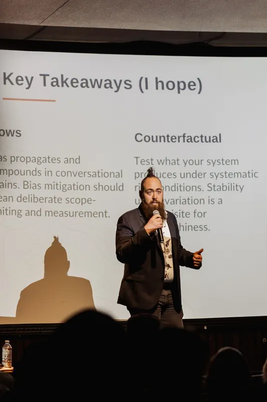 Vancouver AI Meetup — April 2026 — photo by Michelle Diamond