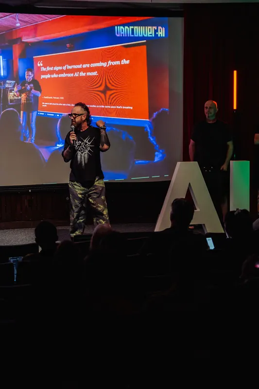 Vancouver AI Meetup — April 2026 — photo by Michelle Diamond