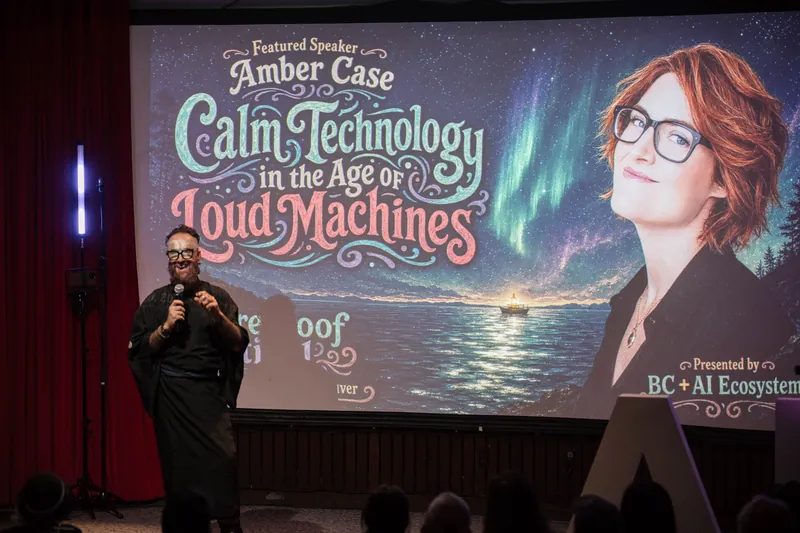 Futureproof Festival introduces Amber Case and Calm Technology — From the aisle.