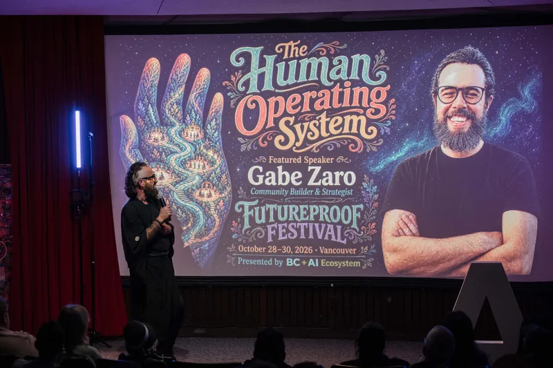 Futureproof Festival introduces Gabe Zichermann and The Human Operating System.