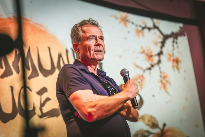 Host remarks: excited and scared at the same time that the tent still exists.