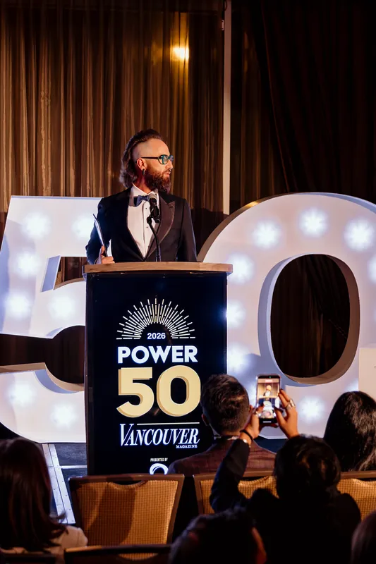 Vancouver Magazine Power 50 — Kris Krüg — photo by Michelle Diamond