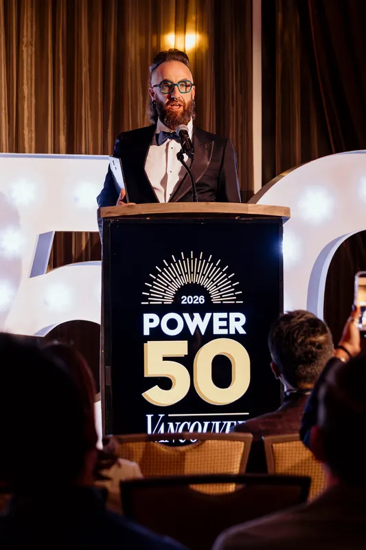 Vancouver Magazine Power 50 — Kris Krüg — photo by Michelle Diamond