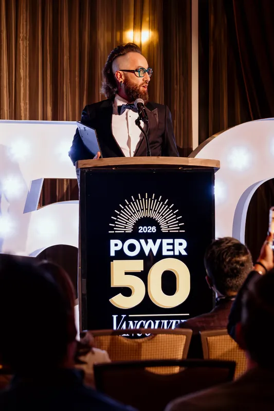Vancouver Magazine Power 50 — Kris Krüg — photo by Michelle Diamond