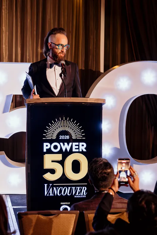 Vancouver Magazine Power 50 — Kris Krüg — photo by Michelle Diamond