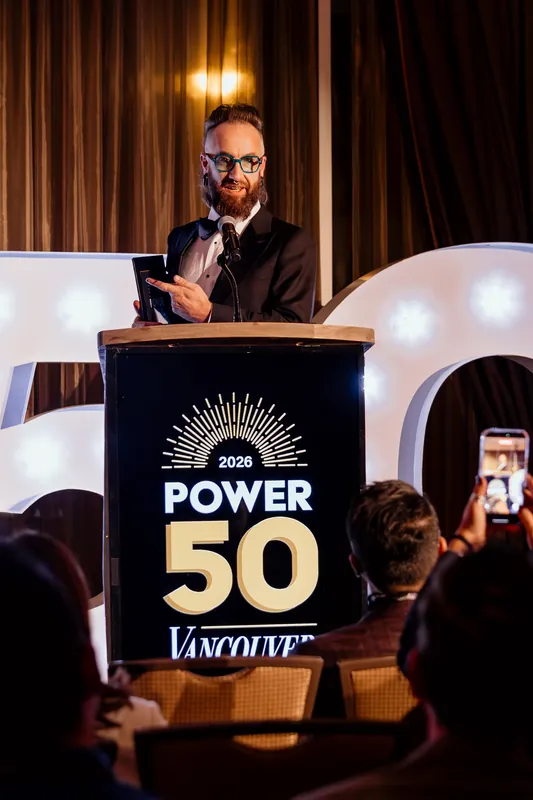 Vancouver Magazine Power 50 — Kris Krüg — photo by Michelle Diamond