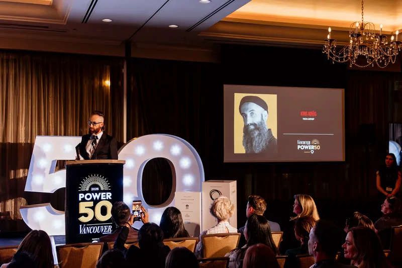 Vancouver Magazine Power 50 — Kris Krüg — photo by Michelle Diamond