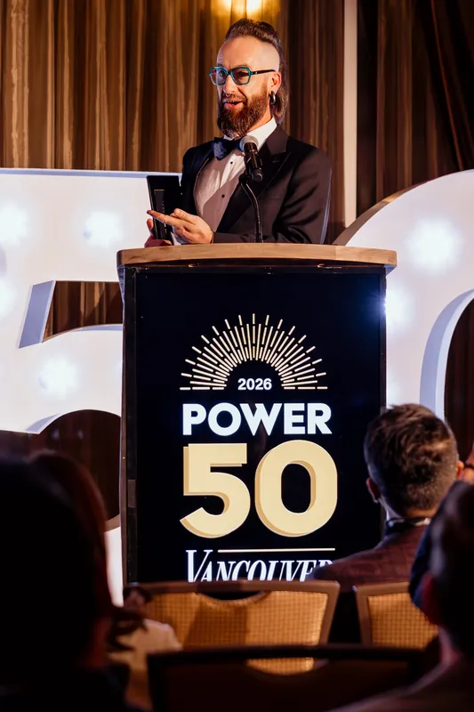 Vancouver Magazine Power 50 — Kris Krüg — photo by Michelle Diamond