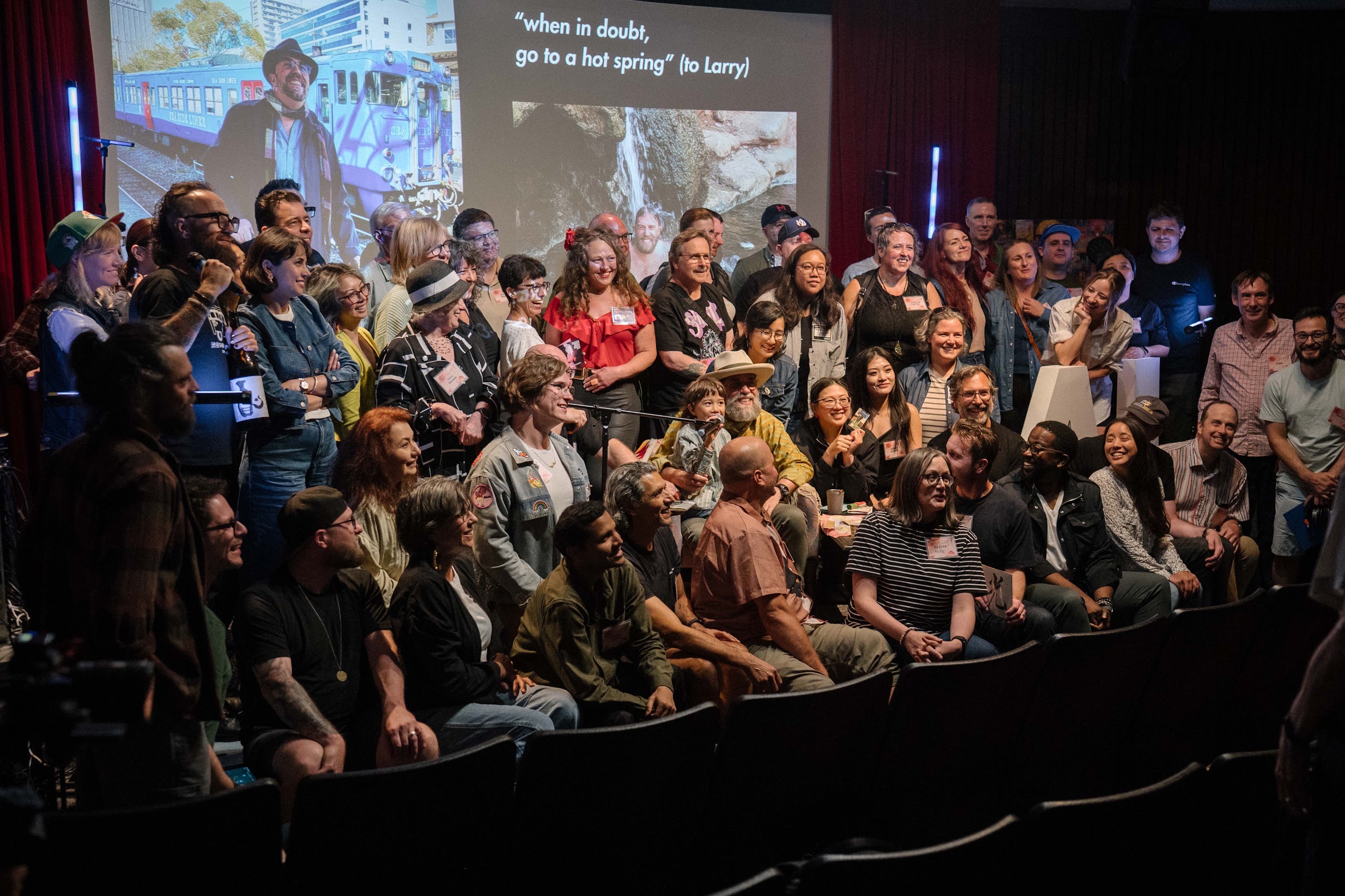 Vancouver AI community members gather at the H.R. MacMillan Space Centre in July 2026